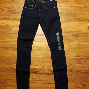 Express Dark Mid-Rise Jeans